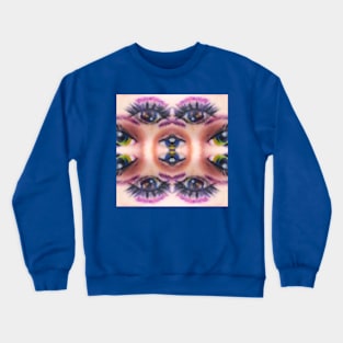 Tri eyes Crewneck Sweatshirt